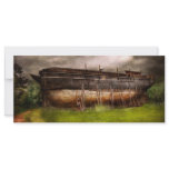 Boat - The construction of Noah's Ark rack cards