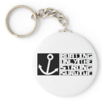 Boating Survive Key Chains