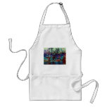 Boats at Harbour Abstract Art Apron