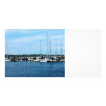 Boats at Newport RI Photo Card