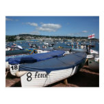 Boats at Shaldon, Devon, UK Post Cards