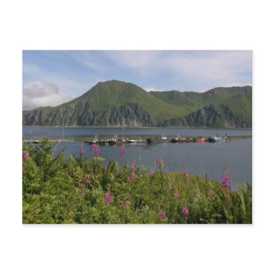 Boats at the spit in Dutch Harbour, Alaska by mistlebee