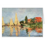 Boats in Harbour painting