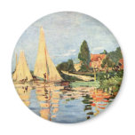 Boats in Harbour painting