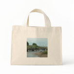 BOATS ON THE CREEK, Summer Sunshine Days Canvas Bags