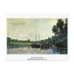 Boats On The Oise By Daubigny Charles-François Post Card