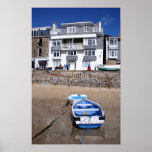 Boats St Ives Harbour Poster