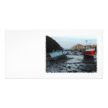 Boats. Watermouth, Devon, UK. Custom Photo Card