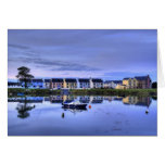 Boatyard Reflections Greeting Card