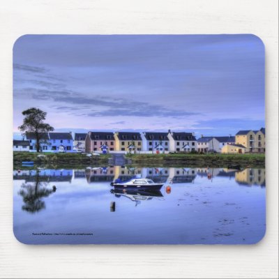 Boatyard Reflections Mousepads by stephenpeters