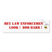 Bob Barr Bumper Sticker
