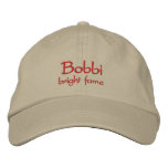 Bobbi Name Cap / Hat