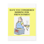 bobbing for french fries postcards