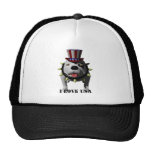 BoBo show's his patriotism Hats