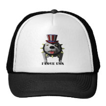BoBo show's his patriotism Hats