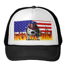 Bobo Show's his patriotism Mesh Hats