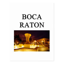 boca raton post cards