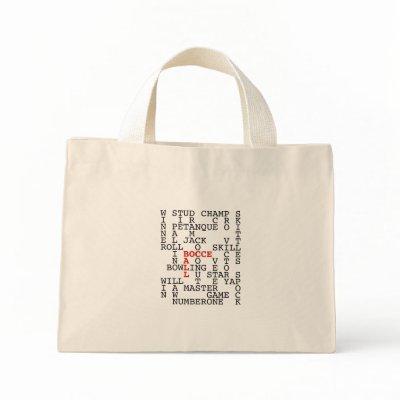 Bocce Ball Puzzle Bags by HappyDoggies