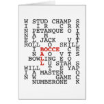 Bocce Ball Puzzle cards