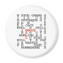 Bocce Ball Puzzle Fridge Magnets