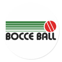 Bocce Ball Stickers