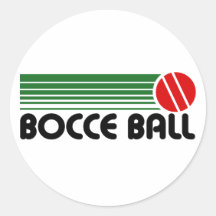 Bocce Ball Stickers