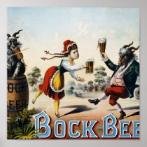 Bock beer print
