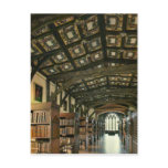 Bodlein Library, Oxford University, England postcards