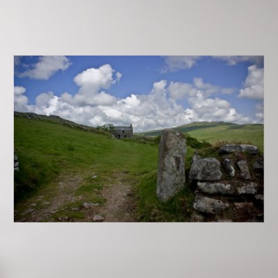 Bodmin Moor, Cornwall Poster by SabineSt