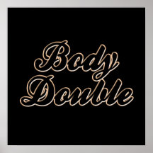 Body Double Baseball Print