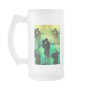 Body Language Frosted Beer Mug