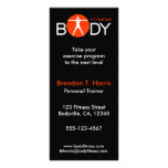 Body Madness Fitness Personal Trainer Rack Cards rack cards