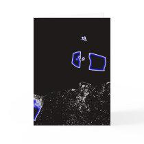 BodyBoard the rock Greeting Card