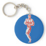 Bodybuilder Key Chain