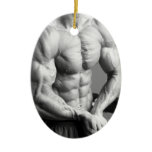 Bodybuilder Ornament #33