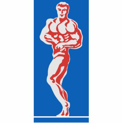 Bodybuilder Acrylic Cut Outs by ArgosDesigns