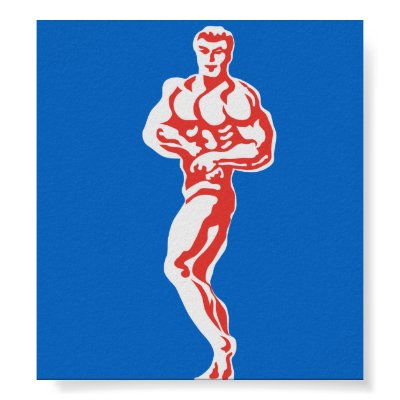 Bodybuilder Print by ArgosDesigns