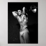 Bodybuilder Workout Poster posters