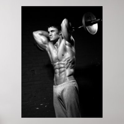 Bodybuilder Workout Poster by Photos_By_JAE