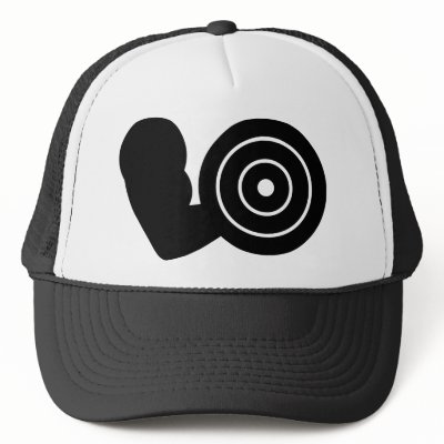 bodybuilding icon mesh hats by Tomaniac