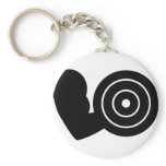 bodybuilding icon key chains