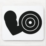 bodybuilding icon mouse mats
