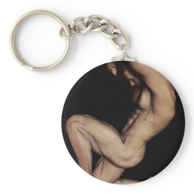 Bodybuilding Key Chain by farconville