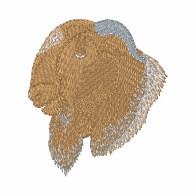 Boer Goat by ZazzleEmbroidery