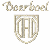 Boerboel Dad Gifts Embroidered Polo Shirt
