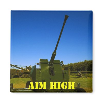 BOFORS NEAM, Aim High Magnet by Room_6_designs