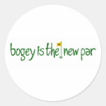 Bogey Is The New Par Round Stickers