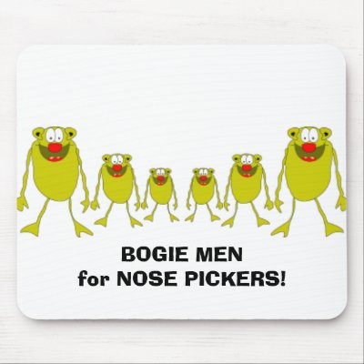 BogieMan, BOGIE MEN for NOSE PICKERS! by debbie205