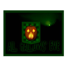Boglin WarP o'Lantern Postcard