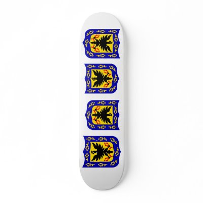 Bogota, Columbia Custom Skate Board by bestflag